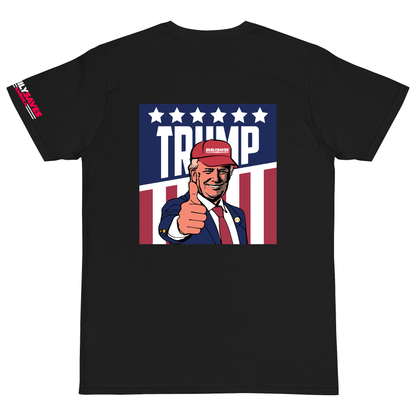 Trump Thumbs Up Black T-Shirt