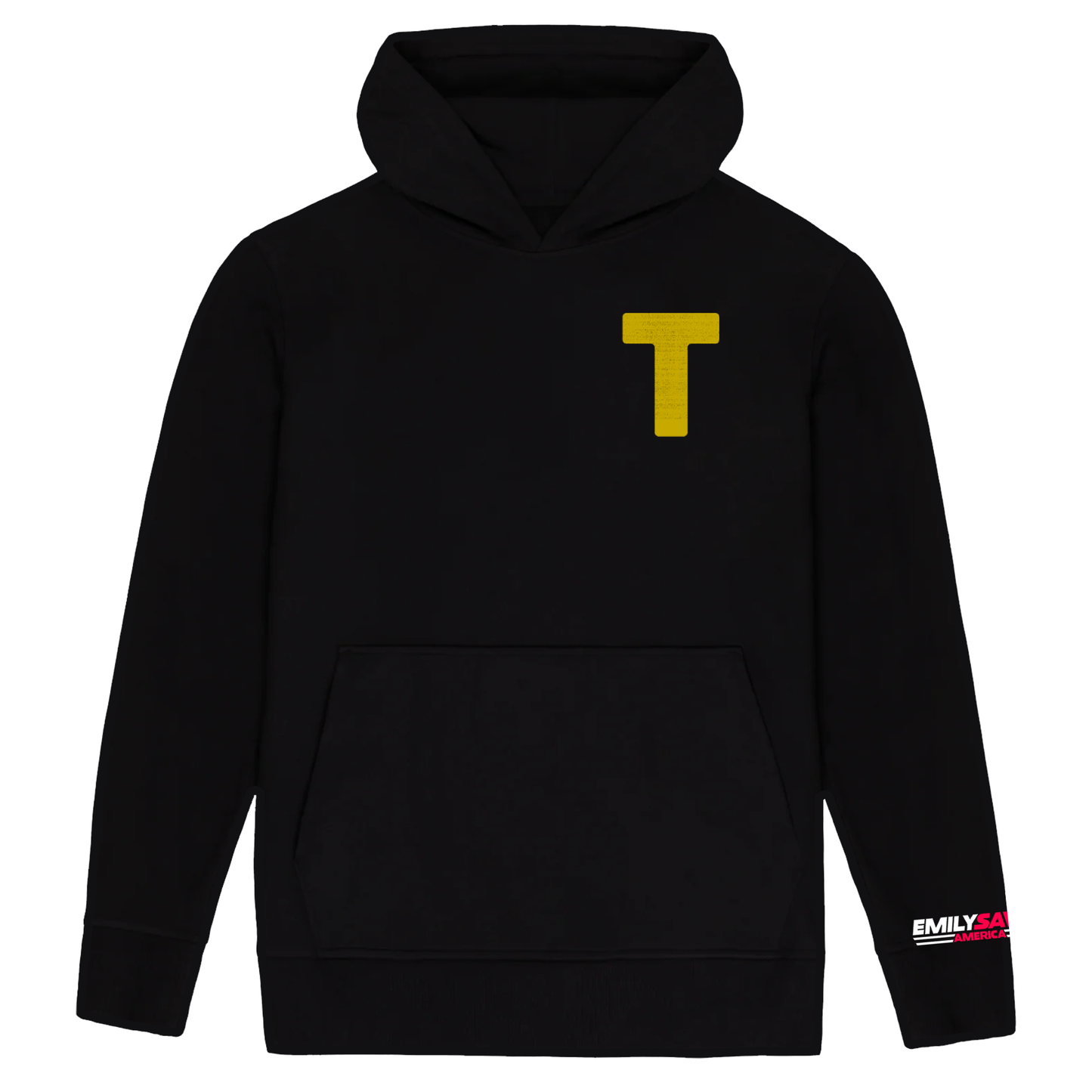 Trump 47 Wings black Hoodie