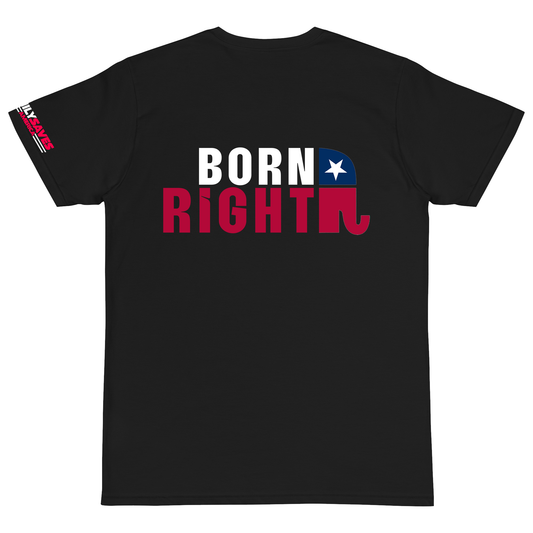 Born Right T-Shirt In Black