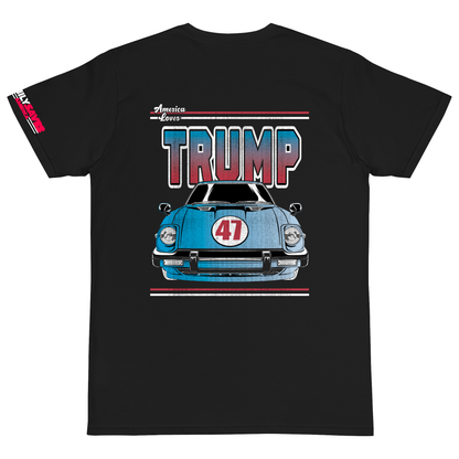 Trump Car 47 black t shirt