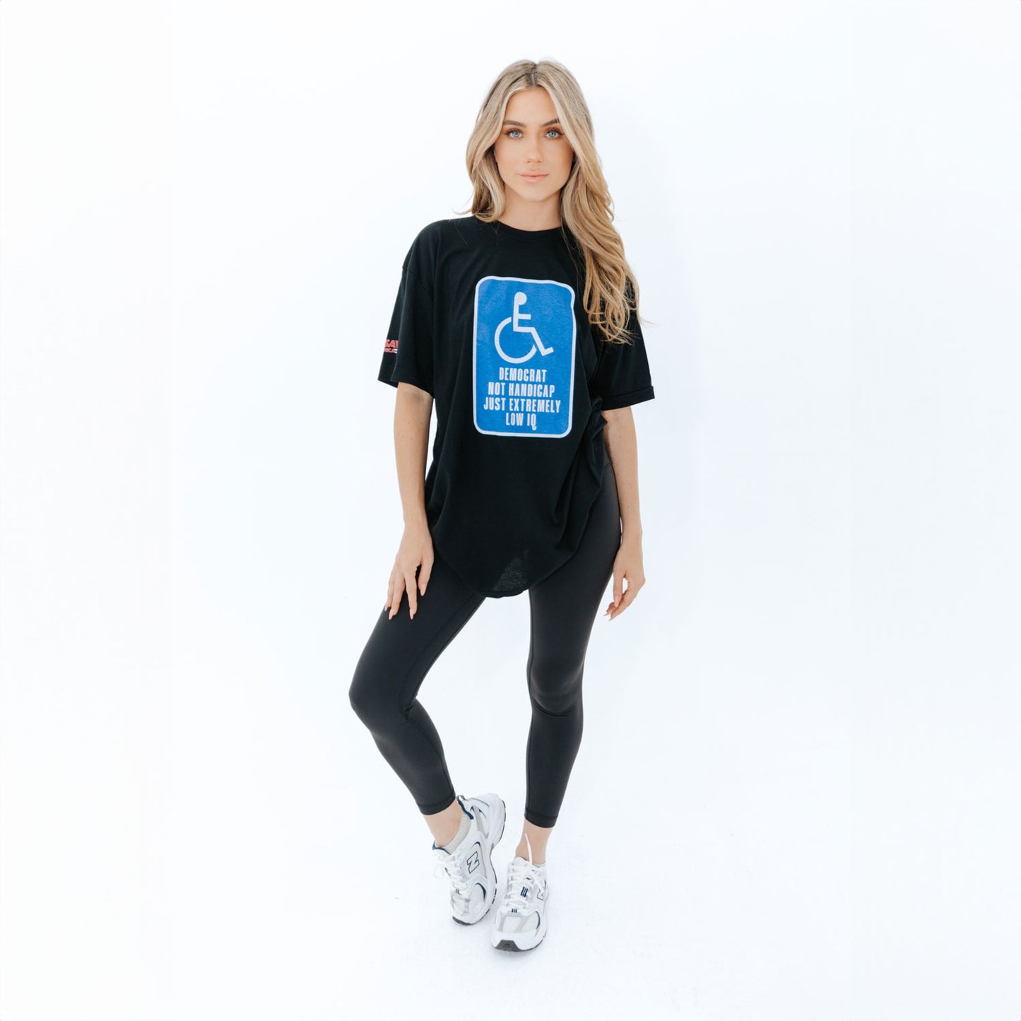 Handicap Black T-Shirt